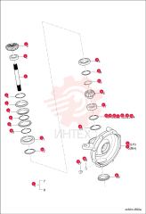 SHAFT, BEVEL GEAR 6696628
