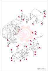 FRAME, SWING DRAWBAR 6697231 (1)