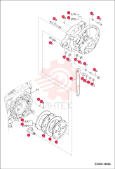 HOUSING, BRAKE LH 7002005 (2)
