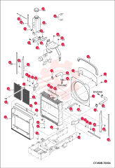 EXCHANGER, WATER RADIATOR 7013126 (1)