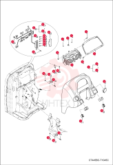 PANEL, INSTRUMENT 7002247 (3)