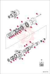 MOTOR HYDRAULIC 7326239