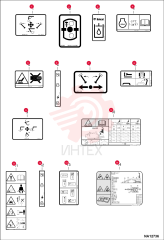 DECAL, LH CONSOLE 7111121
