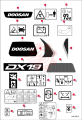 DECAL;DOOSAN 7275122