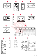 DECAL, LH CONSOLE 7111121 (2)