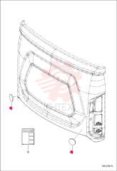 LENS, REFLECTIVE 7191035 (3)