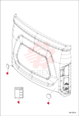 LENS, REFLECTIVE 7191035