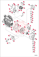 COUPLER, FLANGE 6670757 (3)