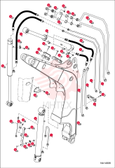 TUBELINE HYDRAULIC ASSY 7355721