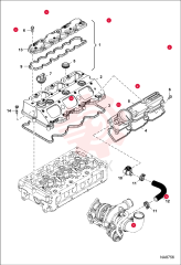 COVER VALVE ASSY 7329957