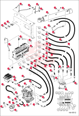 HOSE, HYD ASSY 7164943 (4)