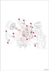 OIL COOLER 6690900 (3)