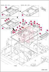 PLATE FLOOR REAR 7327965