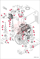 MOUNT ENGINE RUBBER 7006377