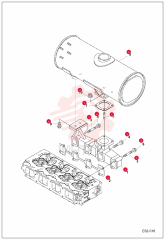 MANIFOLD, EXHAUST 7030097