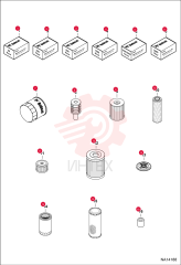 KIT MAINTENANCE 50 HR 7324372