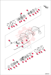 BEARING, BALL 7019076 (1)