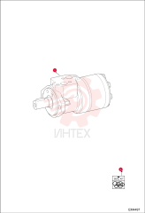 MOTOR, HYDRAULIC 7008906