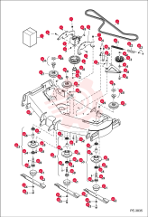 BELT, MOWER 54