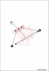 ASS'Y-LANCE 1/4 TUBE ZINC PLAT