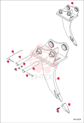 TOOTH, SINGLE PENETRATOR 6657328 (6)