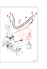 KIT, HYD DEFLECTOR 7204157