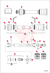 SHAFT, PTO ASSY 7170263