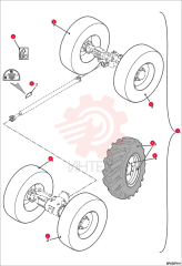 L.H. Wheel 84928.1