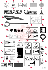 DECAL, LOGO BOBCAT HEAD 7197621 (1)