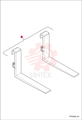 PAIR OF FLOATING FORKS 7028206