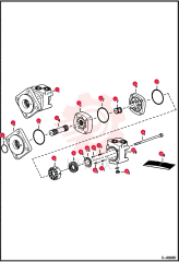 MOTOR, DRIVE HYD 6662841 (2)