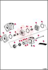 MOTOR, DRIVE HYD 6662841 (6)