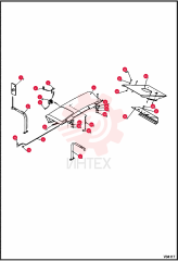 PADDED ENGINE COVER T2556 T2566