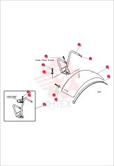 MUDGUARD 96922-0