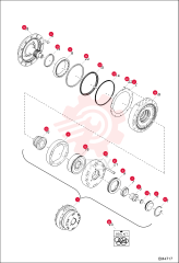 MOTOR, HYD 7028663
