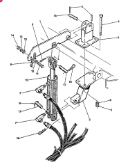 CONCORD AIR SYSTEM ARM, wheel lift assembly