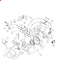 CONCORD AIR SYSTEM BRACKET (Refer to M200 electrical sys for hardware)
