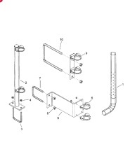 CONCORD AIR SYSTEM TUBE,2.5" Diameter, 32.875" Length