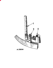IH 1-ROW FERTILIZER UNIT SPOUT, DISCHARGE