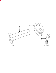 IH 1-ROW FERTILIZER UNIT CLAMP