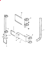 CONCORD AIR SYSTEM TUBE,2.5" Diameter, 32.875" Length