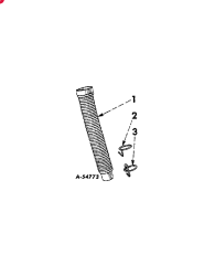 IH FERTILIZER UNIT FASTENER