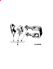 IH FERTILIZER UNIT CLAMP, u-bolt