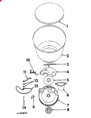 IH 2-ROW FERTILIZER UNIT LUBE NIPPLE,3/16" x .61 lg, Drive