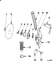 PLANTER MOUNTED FERTILIZER UNIT CLUTCH ASSEMBLY