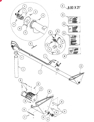 CONCORD AIR SYSTEM TUBE,177.8 mm ID, 203.2 mm OD