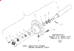 DMI NUTRI-PLACR HUB ASSY.