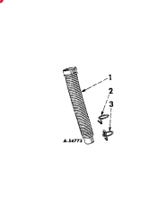 IH FERTILIZER UNIT FASTENER
