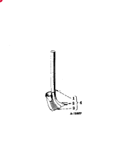 IH 6-ROW FERTILIZER UNIT CHUTE (DOWNWARD)