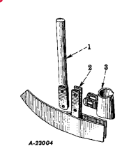 IH 6-ROW FERTILIZER UNIT SPOUT, DISCHARGE